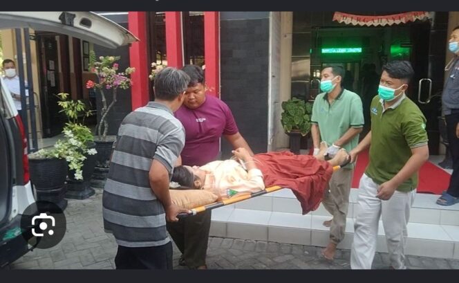 
					Kasus keracunan MBG berembet dari Sudoarjo ke Nganjuk Jawa Timur. Sebanyak 53 siswa dan satu guru SMAN3 Nganjuk dibawa ke rumah sakit diduga mengonsumsi makanan dari MBG, Rabu, 2 September 2026. Foto: ist