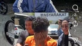 Polisi Semarang telang mengungkap kasus.pembunuhan Mozza setahun silam, pelaki Mahendra Anggara, warga Pati. Foto: instagram: riko_mamurapu
