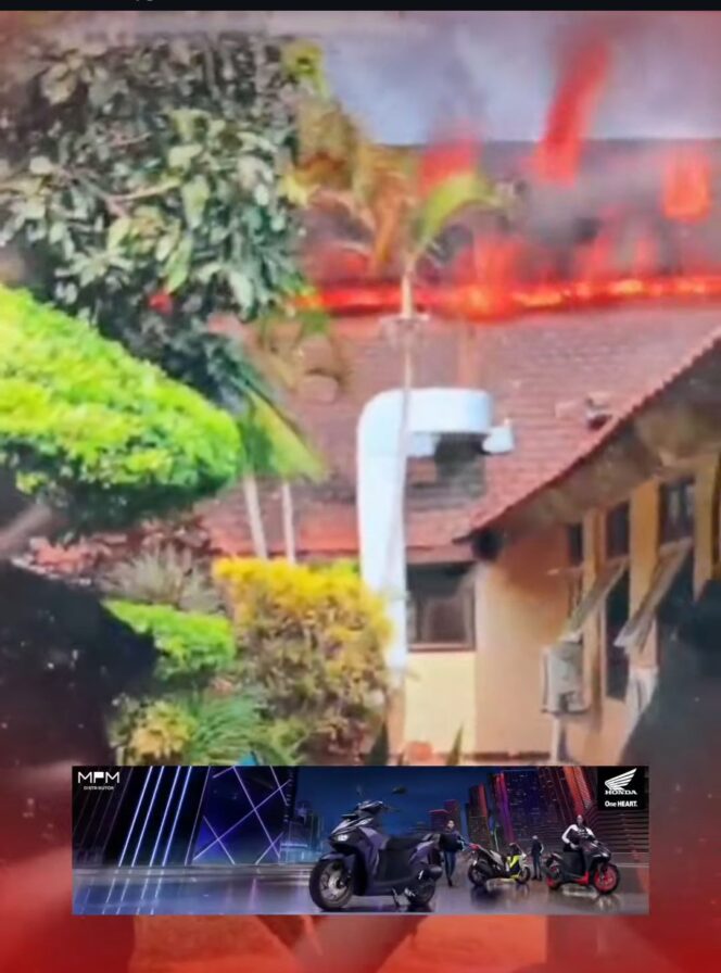 
					Terjadi insiden lebakaran di RSUD Dr. Saiful Anwar Malang, api membakar bagian dapur dan gidi, tidak ada korban. Foto: ist
