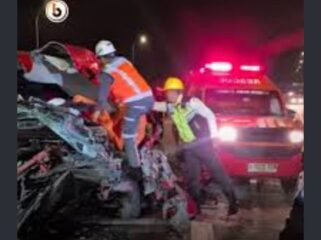 Gegara sopir mengantuk menabark tru di depannya, terjadi di tol Sumo KM687, empat penumpang travel tewas dan 7 lainnya lukaluka, Jumat malam 23.30 wib, 11 September 2026. Foto: ist