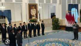 Presiden Prabowo melakukan resufel kabinet, Prof Suahasil gantikan Purbaya, sebagai menteri keungan, Senin sote, 14 September 2026. Foto: ist