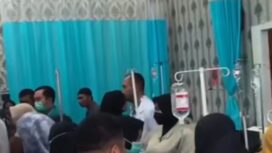 Sekitar 30 siswa MTs N Kisaran 2, alami keracunan. Sudah tercium bau oleh petugas sekola, tetap suda telanjut dikonsumsi oleh 30 sisea, hingga keracunan, Senin 14 September 2026. Foto: ist