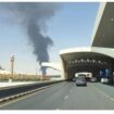 Rudal rudal kelompok pemberontak Houthi di Yaman Sekatan bombardir ibukota Riyadh sasar bandara dan fasilitas minyak Aramcon, Sabtu dinihari, 19 September 2026. Foto: ist