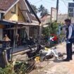 Motor pelaku ribgsek, satu tersangka tewas, satunya luka saad dikejar korban dalam aksi pencurian di Ranuyodo, Lumajang, Selasa pukul 04.30, 22 September 2026. Foto: instagram@kabar_pasuruan