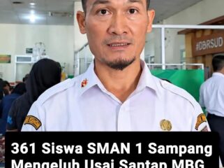 Keracunan makanan MBG terus terjadi, Rabu 23 September 2026, sebanyak 351 siswa SMAN 1 Sampang Cilacap, alami keracunan. Foto: instagram@cilacap_info