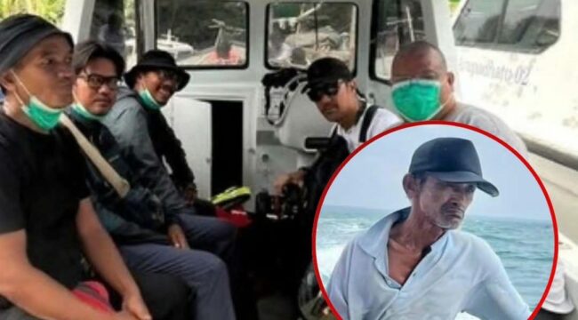 Polisi Bengkuku telah mencocokkan hasil tes DNA dengan jenazah yang ditemukan di perairan P. Enggano, ternyata Surakhman, 60, kru perahu Arupadatu I, yang angkut 5 jurnalis peliput erupsi Anak Krakatau. Foto: instagtam@tuturmediadigital