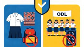 Surabaya dan Sidoarjo bersikap agar sekola melalui komite atau cara lain jualan seragam dan juga dilarang menyelenggarakan ODL. Foto: grafis/ilustrasi