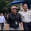 Petugas KP Cibinong mengawal ketat tim Ombudsman yang tengah melakukan sidak, di Cibinong, Bogor. Foto: ist