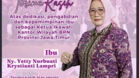 Kakantah ATR/ BTN Mojokerto, Christiyanty dikabarkan menghilang sejak Rabu 23 September 2026, saat kantornya digeledah oleh KPK. Foto: ist