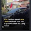 Menindaklanjuti OTT di kantor ZAtr/ BPN.Bogor, kemarin KPK geledah tiga lokasi, Kamis 24 September 2026. Foto: ist