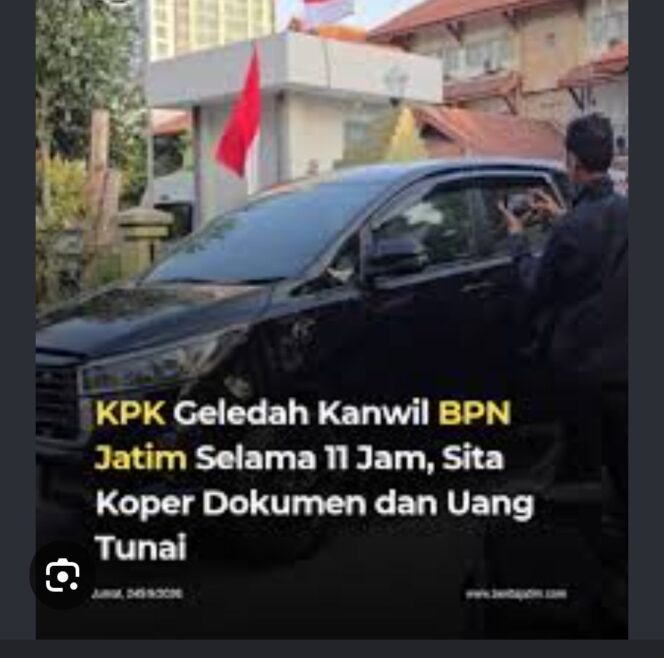 
					Menindaklanjuti OTT di kantor ZAtr/ BPN.Bogor, kemarin KPK geledah tiga lokasi, Kamis 24 September 2026. Foto: ist