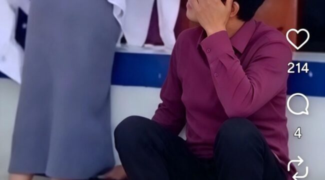 Inilah keusilan seorang  oknum guru pria di sebuah DMPN Subang yang viral, hingga gubernur Jabar. Dedi Mulyadi ikut campur tangan. Foto: ist