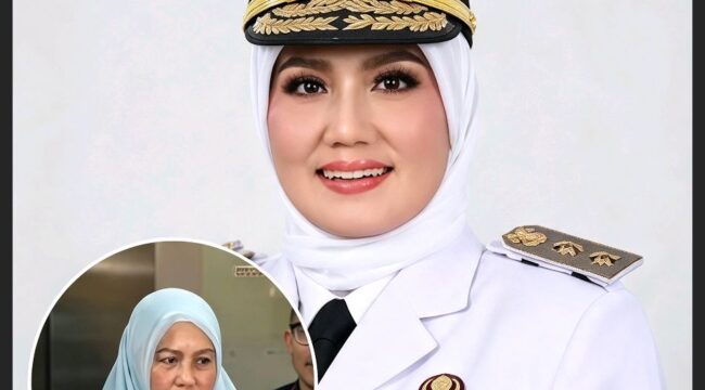 Wakil gubernur Bangka Balitung Hellyana, 49, kini dinonaktifkan karena ditetapkan sebagai tersangka ijazah palsu. Foto: ist
