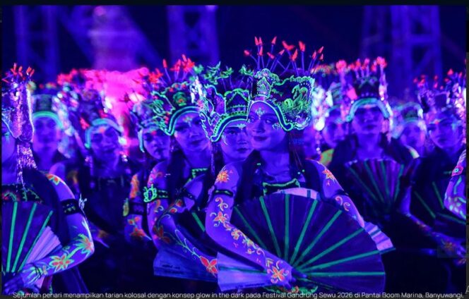 
					Gandrung Banyuwangi Glowing (ANTARA)