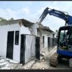 Dirjenpas Mashudi pimpin penghancuran fasilitas bangunan mewah di LP CIbinong, Rabu 30 September 2026. Foto: ist