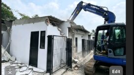Dirjenpas Mashudi pimpin penghancuran fasilitas bangunan mewah di LP CIbinong, Rabu 30 September 2026. Foto: ist