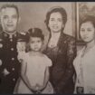 Jenderah AH Nasution bersama Ny Johanna Sunarti mengapit Ade Irma Suryani. Foto: ist