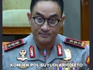 Calon Kapolri Komjen Suyudi Ario Seto. Ist
