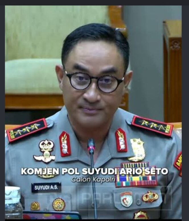 
					Calon Kapolri Komjen Suyudi Ario Seto. Ist