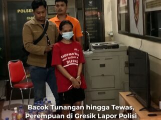 Belum terungkap motifnya, seorang pemudi 21 tahun bacok pacarnya hingga tewas di.Menganti, Gresik, Sabtu 3 Oktober 2026. Foto: ist
