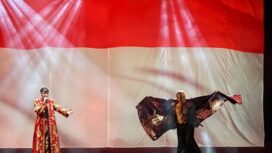 Kerjasama antara Olivia Zalianti, Ndaru Kusumo melahirkan lagu Pancasila, 1 Oktober. Foto: ist