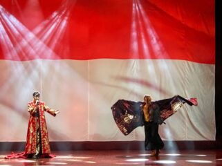 Kerjasama antara Olivia Zalianti, Ndaru Kusumo melahirkan lagu Pancasila, 1 Oktober. Foto: ist