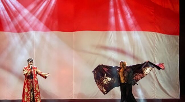 Kerjasama antara Olivia Zalianti, Ndaru Kusumo melahirkan lagu Pancasila, 1 Oktober. Foto: ist