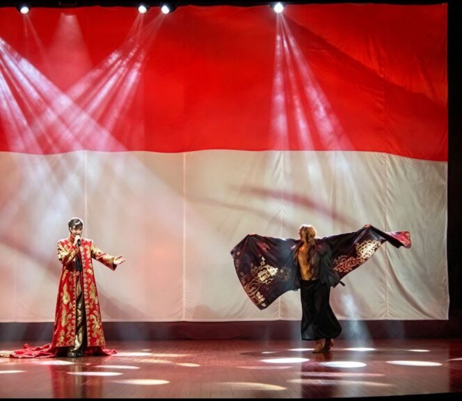 
					Kerjasama antara Olivia Zalianti, Ndaru Kusumo melahirkan lagu Pancasila, 1 Oktober. Foto: ist