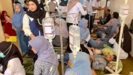 Entah mengapa masih terus terjadi ketacunan makan MBG, kali ini Rabu 14 Oktober 2026, terjadi di SF dan SMA Konawe, Sulawesi Tenggara. Foto: ist