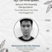 Seoarang pria bernama Muhammad Afen Nur Rohman asal Jombang, Jawa Timur, meninggal dunia di Warsawa, Polandia. Meninggal dunia Minggu 11 Oktober 2026. Sudah seminggu belum bida dipulangkan ke Indonesia. Foto: instagram@titik_kumpul97
