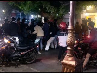 Aparat kepolisian Mojokerto berhasil meringkus 21 terduga pelalu pengeroyokan massal di Jl. Empu Nala, Mojokerto. Foto: ist