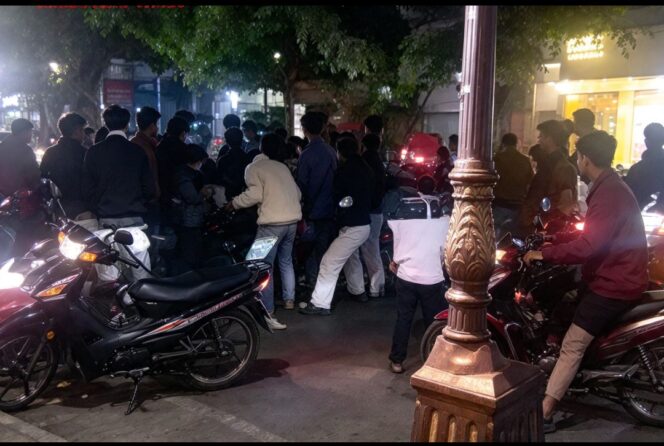
					Aparat kepolisian Mojokerto berhasil meringkus 21 terduga pelalu pengeroyokan massal di Jl. Empu Nala, Mojokerto. Foto: ist