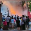 Insiden kebakaran melanda gudang daur ulang plastik milik warga Muhaimin (32) di Dusun Tanggungan Santren, Desa Bandung, Kecamatan Diwek, Jombang pada Jumat sekitar pukul 07.10 WIB, 23 Oktober 2026. Ist