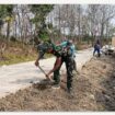 Prasaranan jalan yabg dubangun oleh prajurid TMMD 130 telah selesai. Jalan desa Klitih, sudaj mulus, membantu kelancaran ekonomi masyaratkatm Foto: diskominfo pemkab jombang 