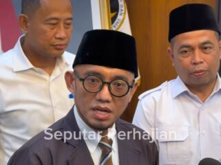 Wakil Kemenhaj, Dahnil Ansar Simanjuntak menyatakan dua putra menteri haji, Gus Irfan mengajukan surat pengunduran diri sebagai staf ahli kemenhaj. Foto: ist