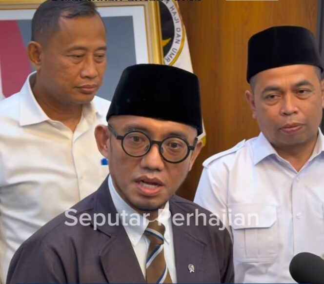 
					Wakil Kemenhaj, Dahnil Ansar Simanjuntak menyatakan dua putra menteri haji, Gus Irfan mengajukan surat pengunduran diri sebagai staf ahli kemenhaj. Foto: ist