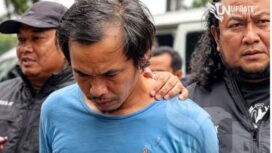 Setela melakukan pengejaran hampir 20 hari, Tim Ditserse Polda Jatim meringkus Dwi Bagus Martono (40), warga Madiun yang bersembunyi di rumah temannya desa Mejoyolosari, Gudo, Jombang, Mingg 25 Oktober 2026. Foto: ist