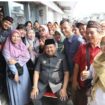 Bupati Warsubi melakukan kunjungan ke area bekas kebakaran pasar Cukir, Rabu, 28 Oktobetr 2026. Foto: jombangkab.go.id