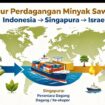 Indonesia adalah produsen pertanian  hutan dan tambang, akan tetapi hampir semuanya direekspor Singapura ke seluruh dunia. Singapura cerdas dan kaya raya, sedangkan RI tetap menderita. Grafis: ist
