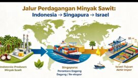 Indonesia adalah produsen pertanian  hutan dan tambang, akan tetapi hampir semuanya direekspor Singapura ke seluruh dunia. Singapura cerdas dan kaya raya, sedangkan RI tetap menderita. Grafis: ist