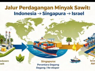 Indonesia adalah produsen pertanian  hutan dan tambang, akan tetapi hampir semuanya direekspor Singapura ke seluruh dunia. Singapura cerdas dan kaya raya, sedangkan RI tetap menderita. Grafis: ist