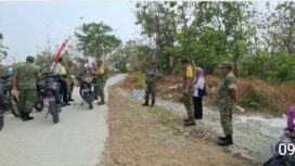 Tim dari Mabes TNI melakukan pengawasan dan evaluasi hasil TMMD 130 di desa Klitih, Plandaan, Rabu 28 Oktober 2026. Foto: diskominfo pemkab jombang