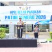 Foto:Istimewa
Kapolres Gresik AKBP Ramadhan Nasution memimpin apel pelaksanaan Operast Patuh Semeru 2026